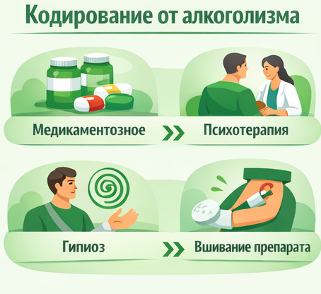 кодирование от алкоголизма в Чусовом Санати